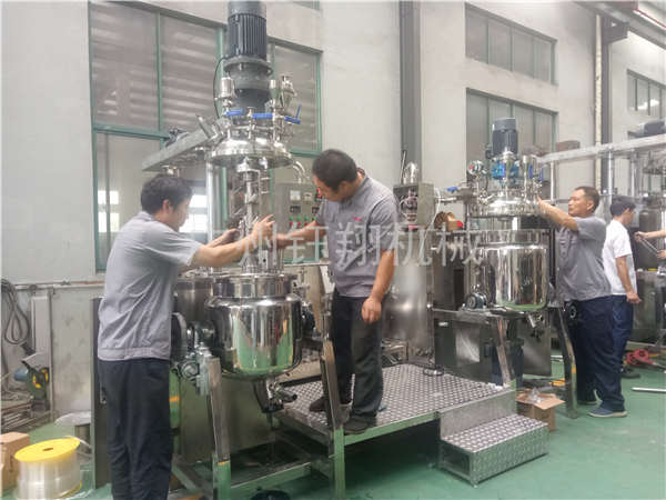 實驗型真空乳化機的構成與特點【鈺翔機械】
